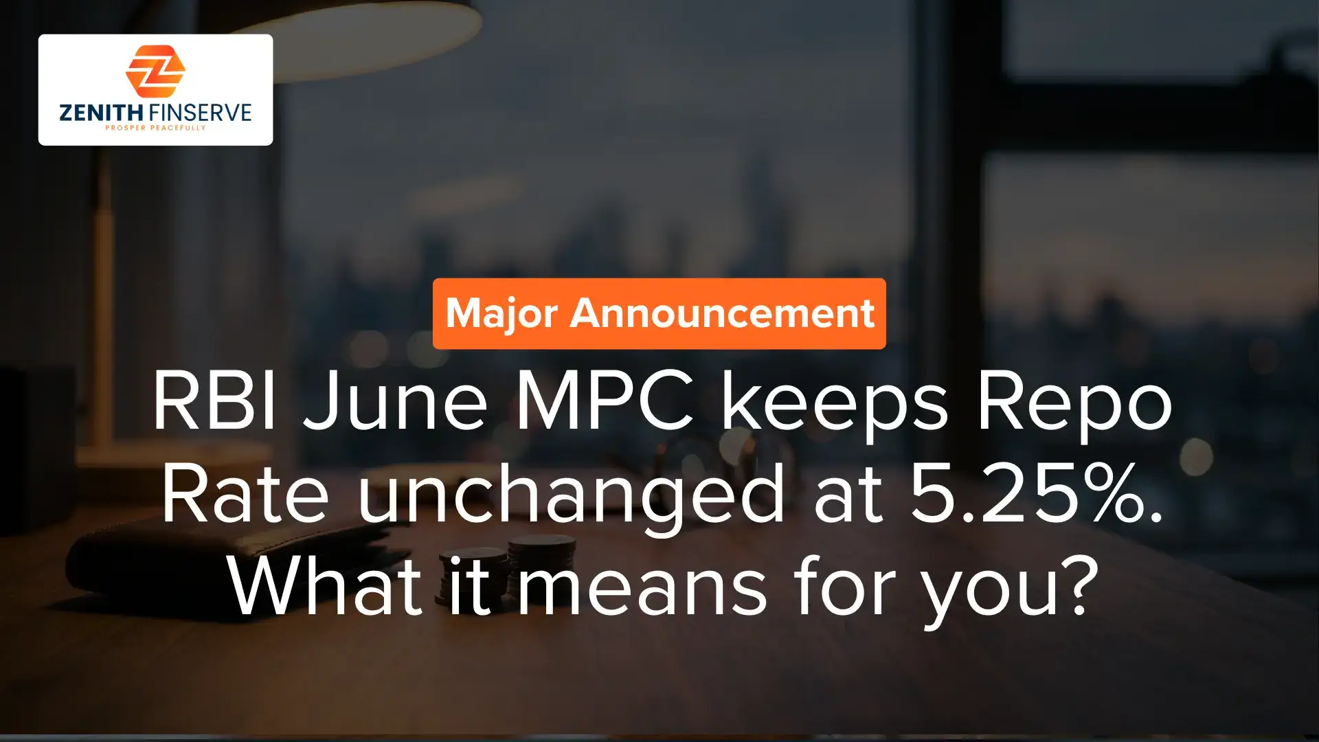 RBI June Monetary policy keeps Repo Rate unchanged at 5.25%: What it means for your Loans, FDs and Investments?