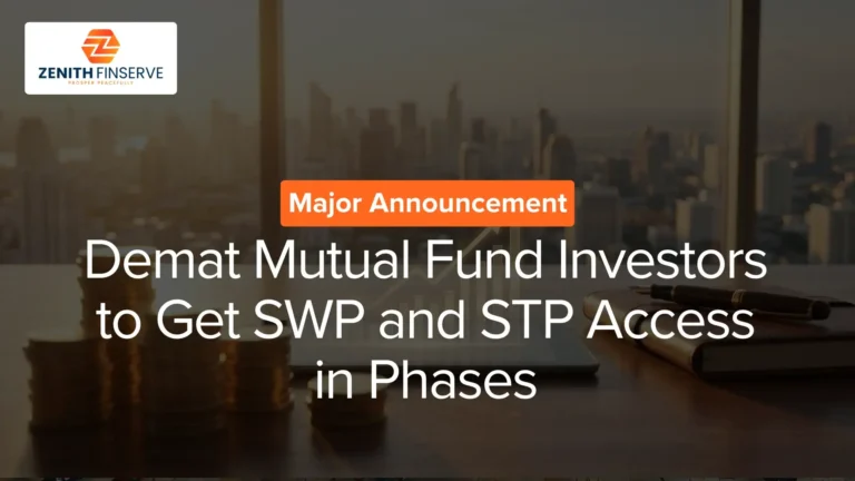 Regular SWP and STP From Demat Mutual Funds Could Soon Become Possible