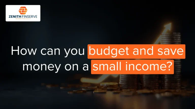 How to budget and save money on a small income?
