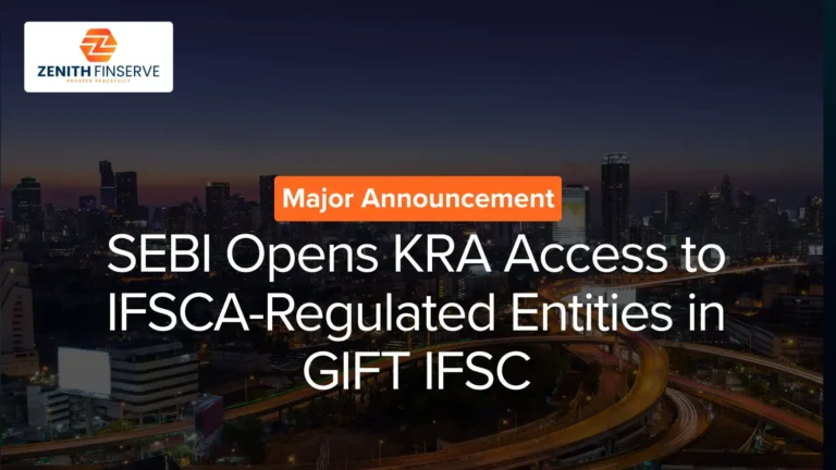 SEBI Opens KRA Access to IFSCA-Regulated Entities in GIFT IFSC