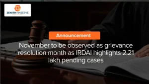 Got a Pending Insurance Complaint? November 2026 Is IRDAI’s Grievance Resolution Month